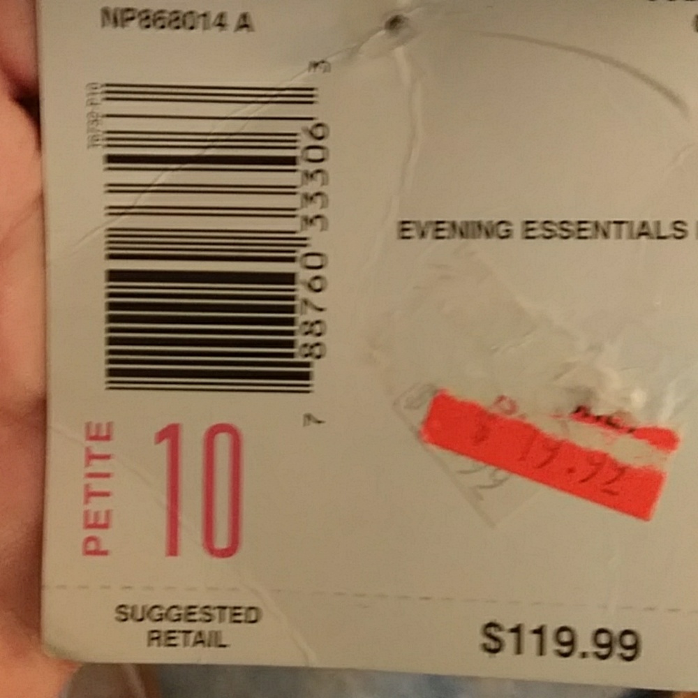 💥NWT LIZ CLAIBORNE Full-length Dress - Picture 5 of 5